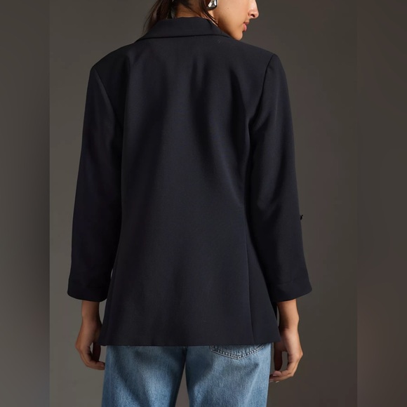 Maeve Size 12 Roll-Sleeve Blazer - Picture 2 of 12